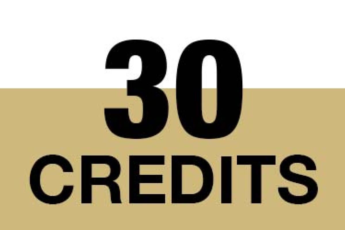 Quick Facts Icon 30 Credits 