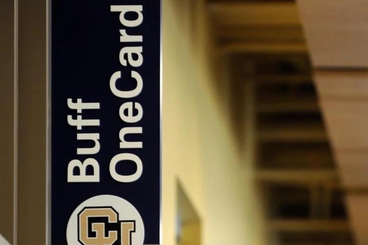 Buff OneCard office sign
