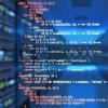 HTML code on a screen